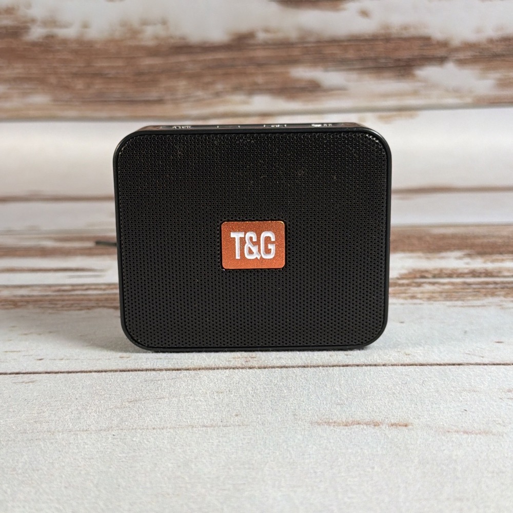 T&G TG166 Black Portable Wireless Bluetooth Small Speaker